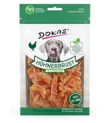 DOKAS PERRO DADOS PECHUGA POLLO 70GR