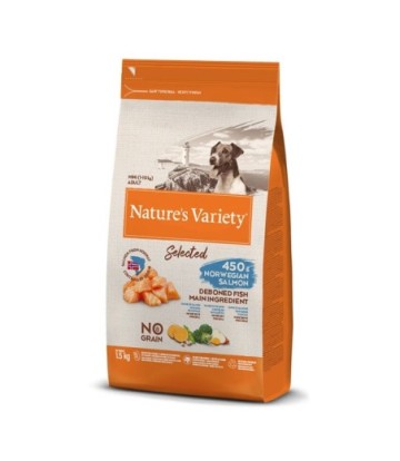 NV NO GRAIN MINI ADULT SALMON 1.5KG