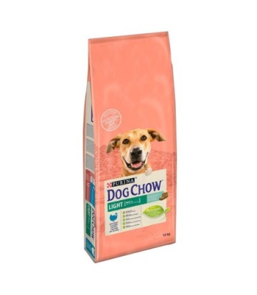 DOG CHOW LIGHT PAVO 14KG