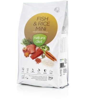 NATURA DIET FISH & RICE MINI 500GR