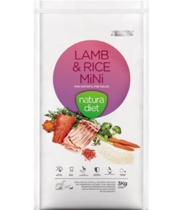 NATURA DIET LAMB & RICE MINI 500GR