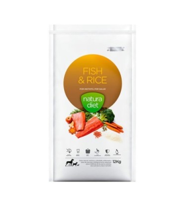 NATURA DIET FISH & RICE 12KG