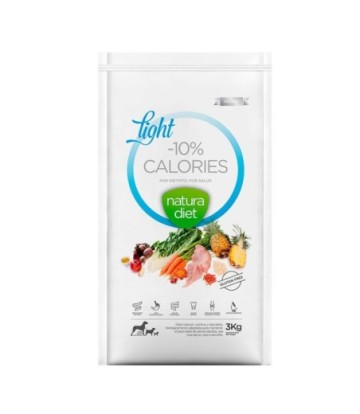 NATURA DIET LIGHT -10% CALORIES 3KG