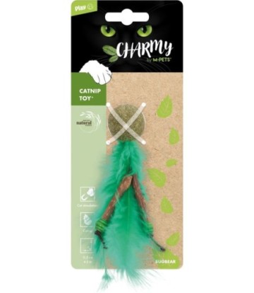 CHARMY CATNIP TOY BUGBEAR GREEN