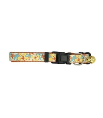 COLLAR GATO ENVY SPRING FUN AMARILLO GLOW XS