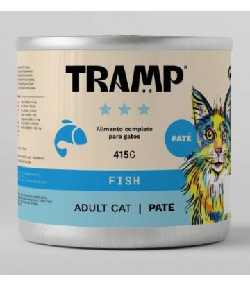 TRAMP CAT PATE WITH FISH 415GR