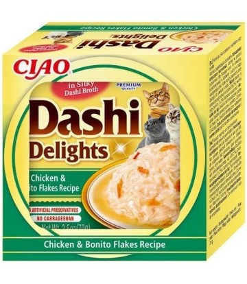 DASHI DELIGHTS POLLO CON COPOS BONITO 70GR