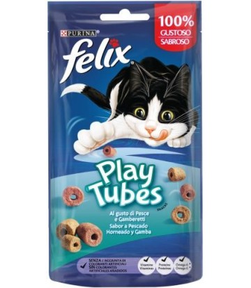 FELIX PLAY TUBES PESCADO 50GR