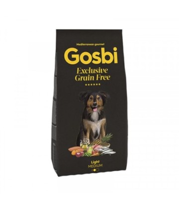 GOSBI EXCLUSIVE GRAIN FREE LIGHT MEDIUM 12KG