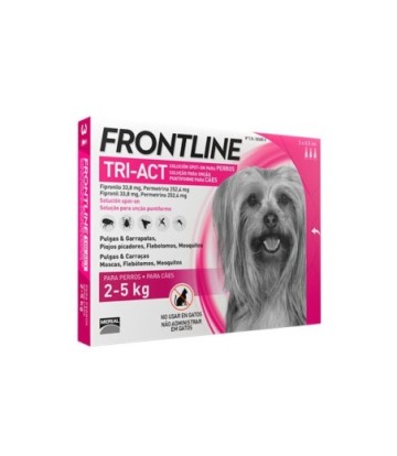 FRONTLINE TRI-ACT 2-5KG 3 PIPETAS