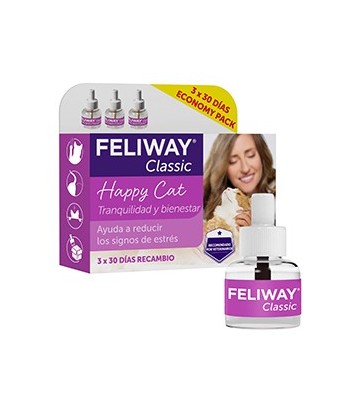 FELIWAY CLASSIC PACK 3 RECAMBIOS 3X48ML