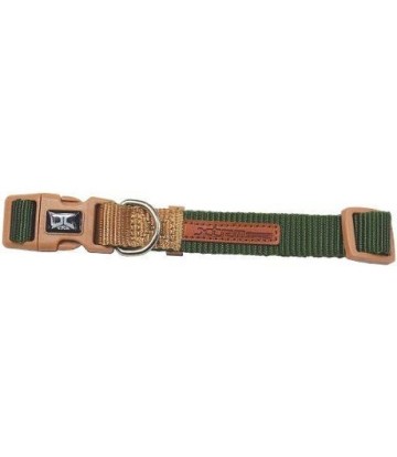 X-TRM COLLAR VERDE/BEIGE 48-66CM X 2