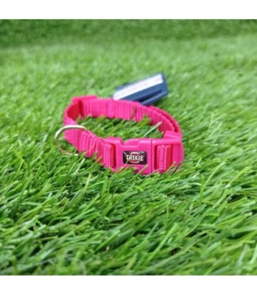 COLLAR NEW PREMIUM XSS-XS 15-25CM/10MM FUCSIA