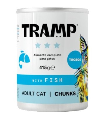 TRAMP DOG CHUNKS WITH FISH 415GR