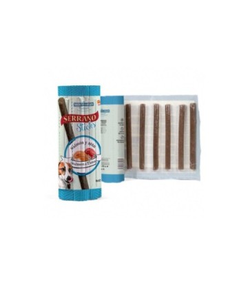 SERRANO STICKS SALMON Y ATUN 16X12GR