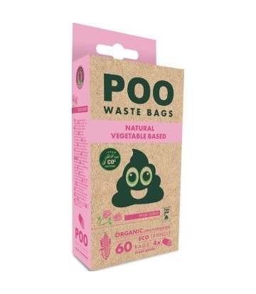 BOLSAS POO ROSA 60UNI