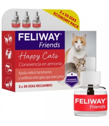 FELIWAY FRIENDS PACK 3 RECAMBIOS 3X48ML