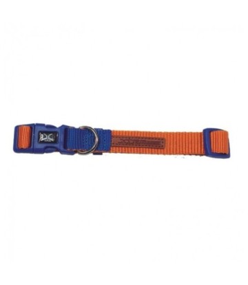 X-TRM COLLAR NARANJA/AZUL 20-30CM X 1CM