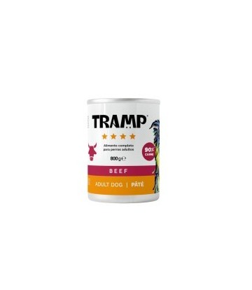 TRAMP DOG PATE WITH BEEF 800GR