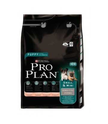 PROPLAN SMALL PUPPY SENSITIVE SKIN SALMON 3KG