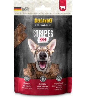 BELCANDO SNACKS STRIPS BEEF 70GR