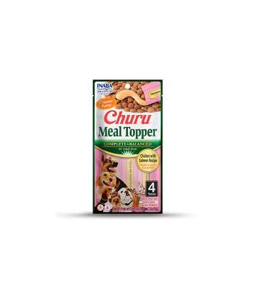 CHURU MEAL TOPPER POLLO Y SALMON 4X14GR