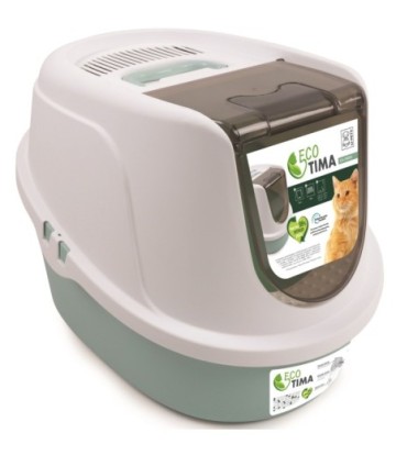 ECO TIMA ARENERO VERDE 60.2X45.1X42.4CM