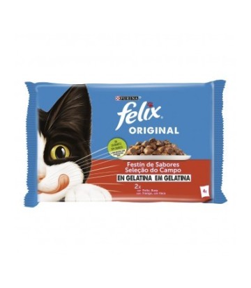 FELIX SELECCIONES DE CARNES 4X85GR