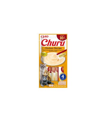 CHURU CAT SENIOR POLLO 4X14GR