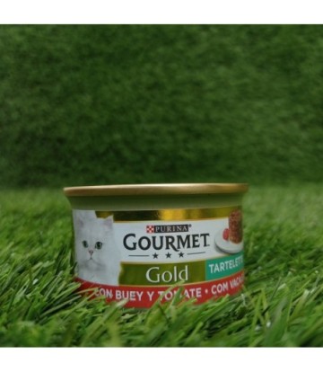GOURMET CAT GOLD TARTALLETTE BUEY Y TOMATES 85GR