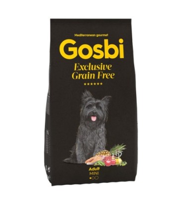 GOSBI ECLUSIVE GRAIN FREE ADULT DUCK MINI 500GR