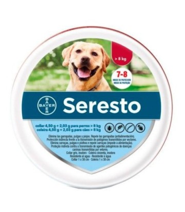 SERESTO PERRO +8KG 70CM