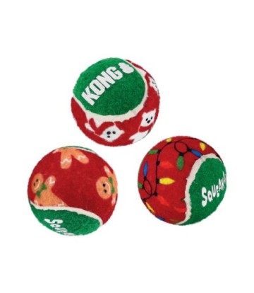KONG HOLIDAY SQUEAKER AIR BALLS 6