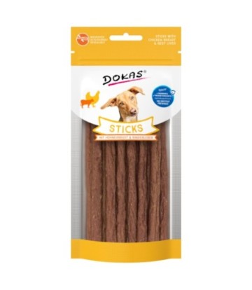 DOKAS PERRO STICK POLLO Y TERNERA 60GR