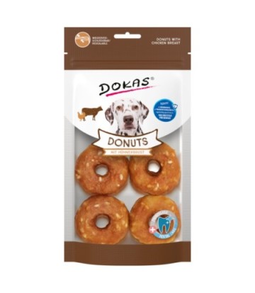 DOKAS PERRO DONUTS POLLO 160GR
