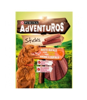 SNACKS ADVENTUROS STICKS BUFALO 120GR