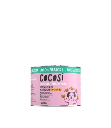 COCOSI TARRINA TROCITOS CERDO Y PESCADO 200GR