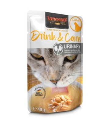 LEONARDO DRINK CARE URINARY POLLO 40GR