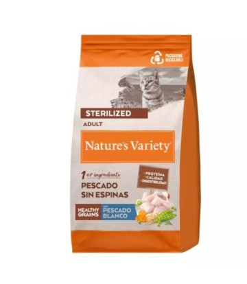 NV GRAIN STERILISED WHITE FISH 300GR