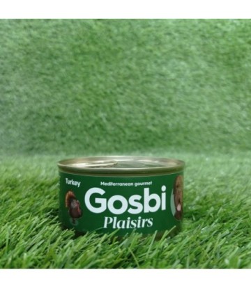 GOSBI PLAISIRS PAVO Y VEGETALES 150GR