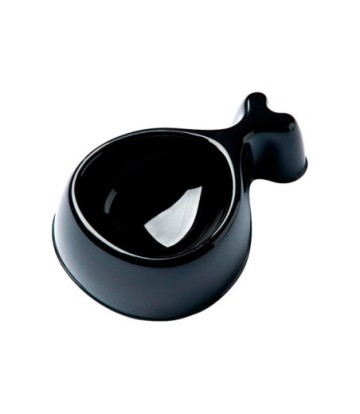 UNITED PETS COMEDERO CHICKY BABE NEGRO 20CM