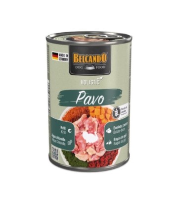BELCANDO LATA GF HOLISTIC PAVO 400GR