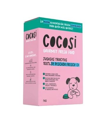 COCOSI TROCITOS PESCADO Y POLLO FRSCO 100% 1KG