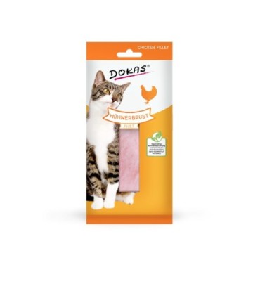 DOKAS GATO FILETE DE POLLO 22GR