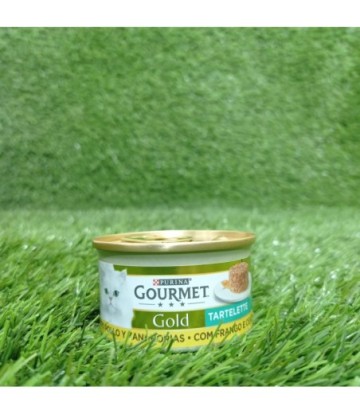 GOURMET CAT GOLD TARTALLETT POLLO Y ZANAHORIA 85GR