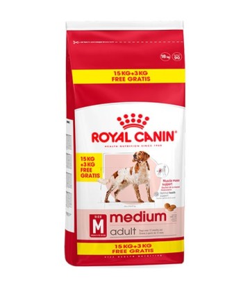 SHN MEDIUM ADULT 15KG + 3KG