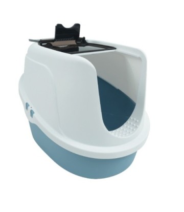 ECO TIMA ARENERO AZUL OCEANO 52.3X39.7X38CM