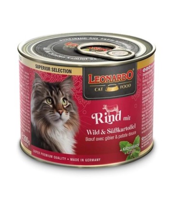 LEONARDO SELECTION TERNERA Y VENADO Y BONIATO 200G