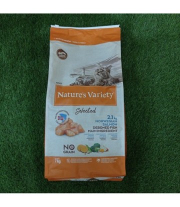 NATURES VARIETY SELECTED NO GRAIN SALMON 7KG