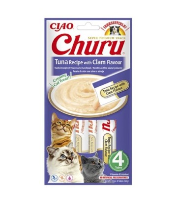 CHURU ATUN CON ALMEJA 4X14GR